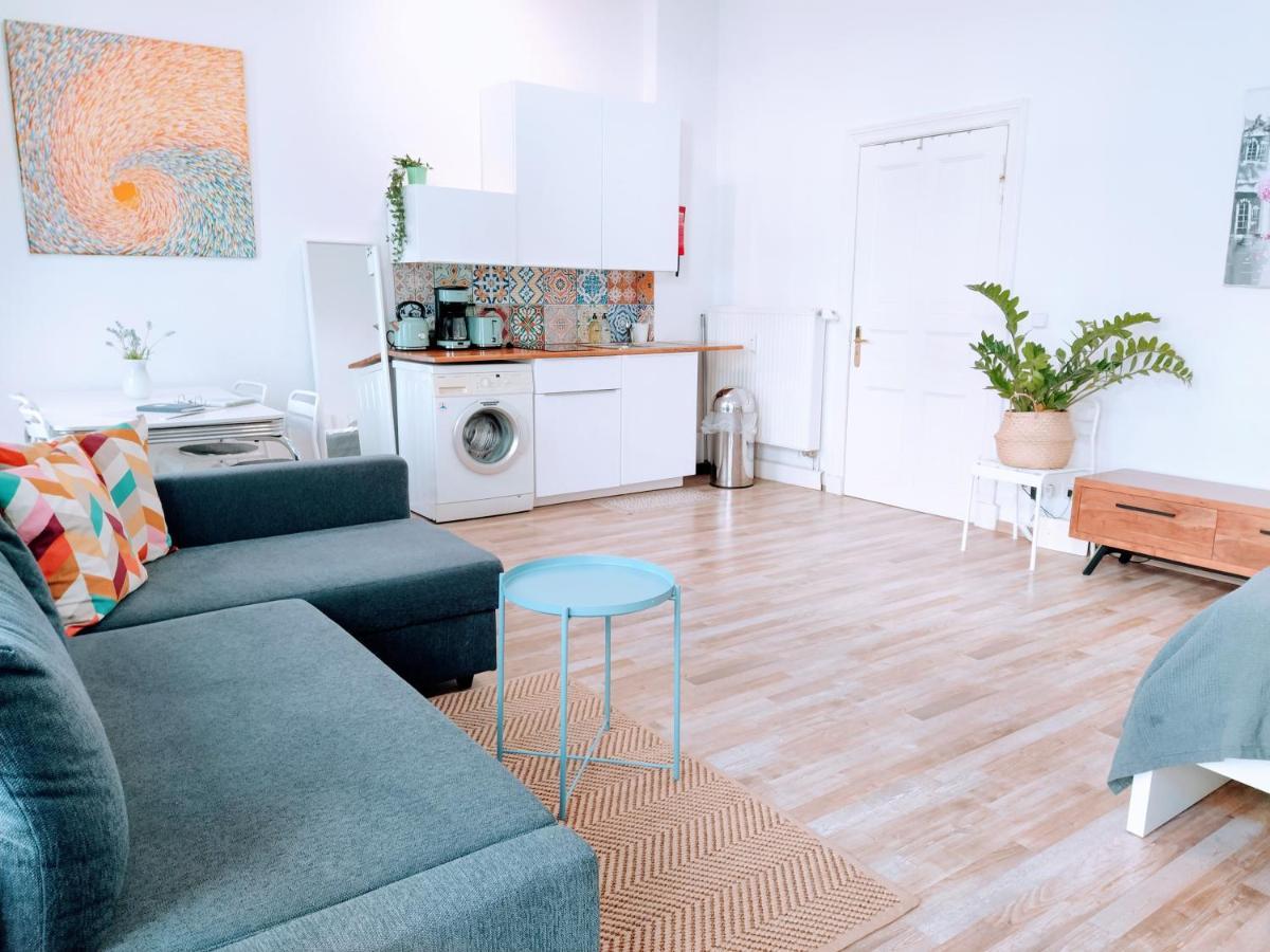 Cozy Studio In Friedrichshain, 4 Quiet Guests Only Berlin Kültér fotó